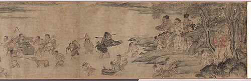 Yang Pu Moving His Family by Unknown artist