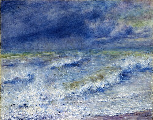 Seascape by Pierre-Auguste Renoir