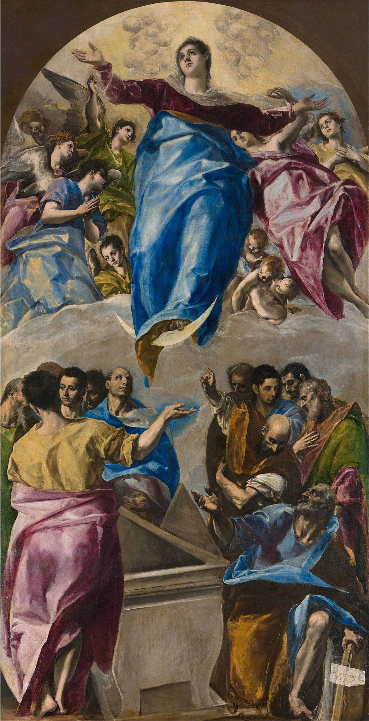 The Assumption of the Virgin by Domenico Theotokópoulos, called El Greco