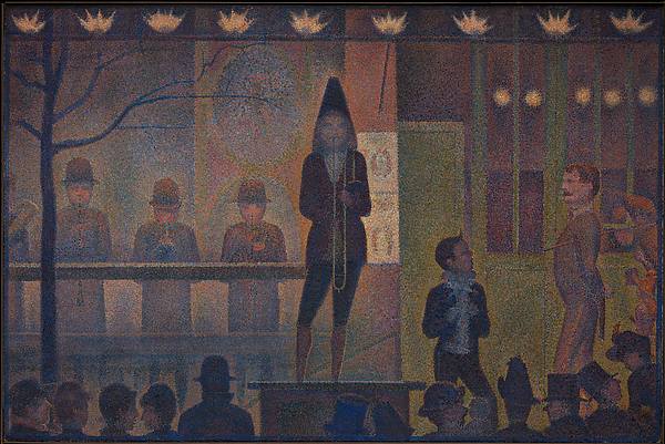 Circus Sideshow (Parade de cirque) by Georges Seurat