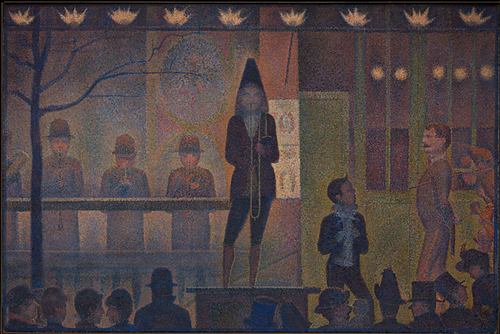 Circus Sideshow (Parade de cirque) by Georges Seurat