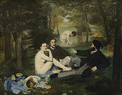 Le Déjeuner sur l'herbe by Édouard Manet