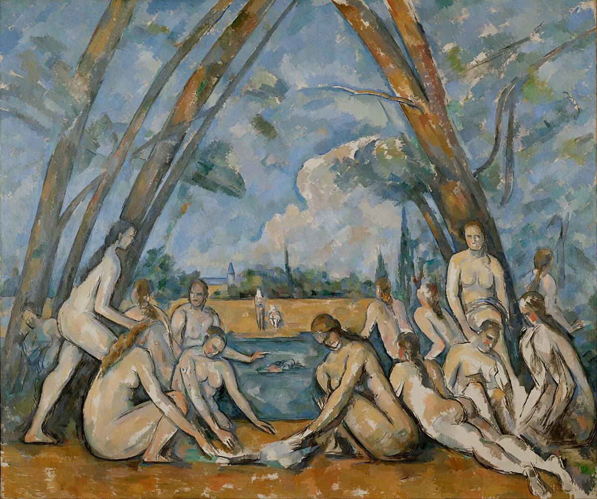 The Bathers by Paul Cézanne