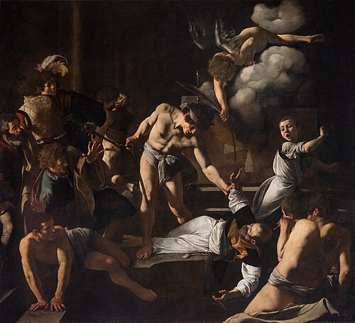 The Martyrdom of Saint Matthew by Caravaggio