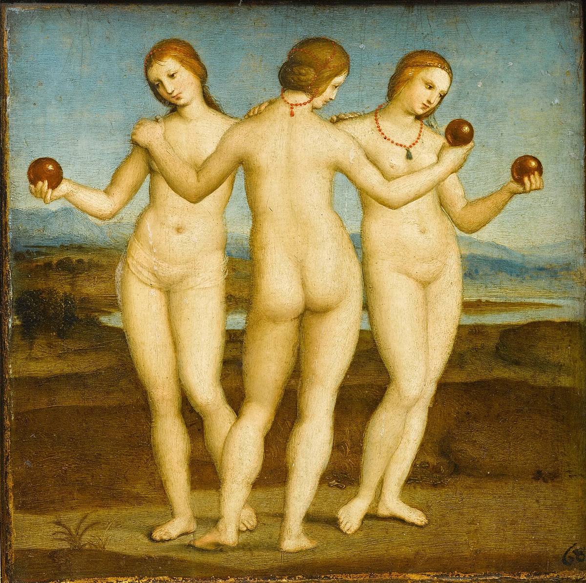 Three Graces by Raphael
