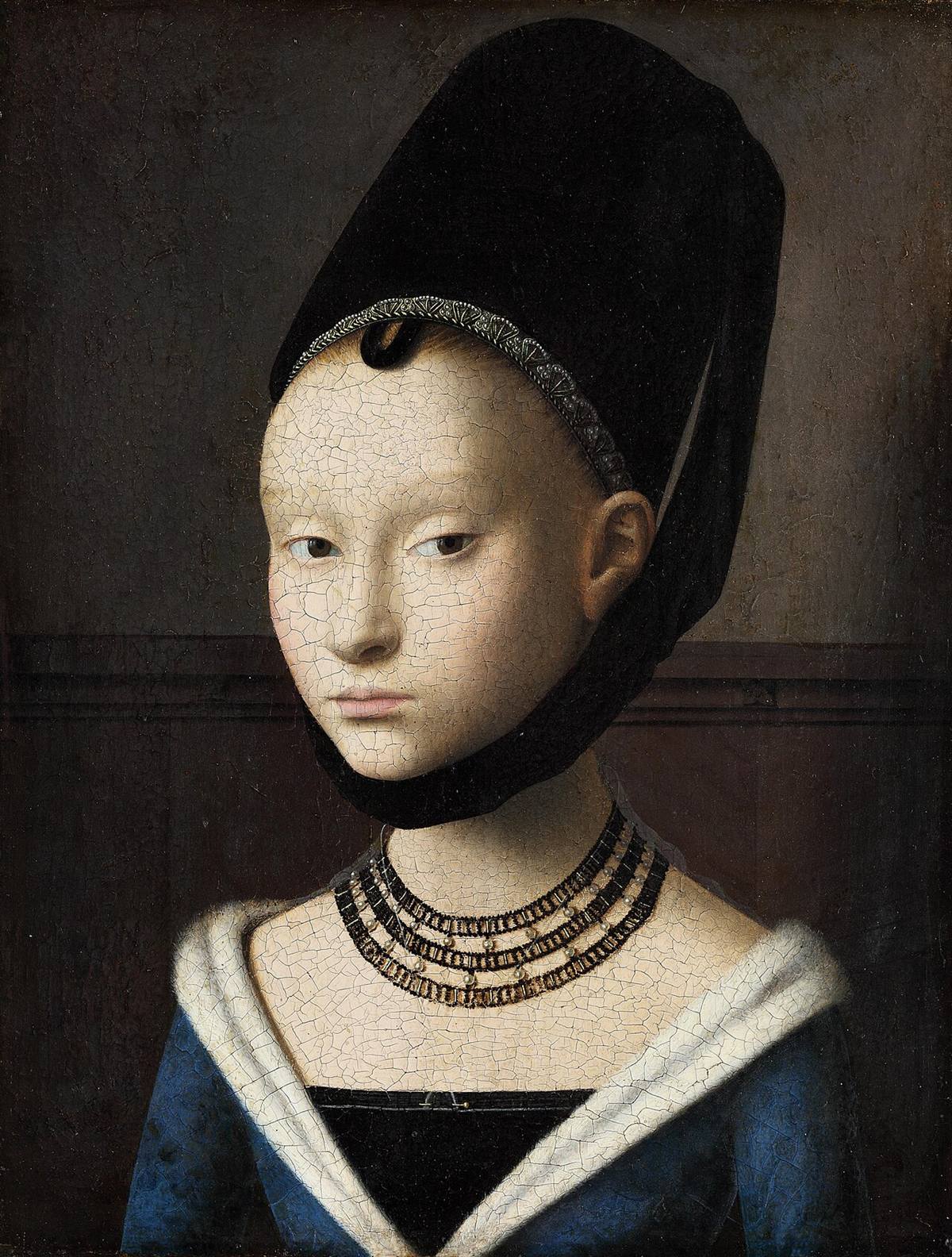 Portrait of a Young Girl by Petrus Christus