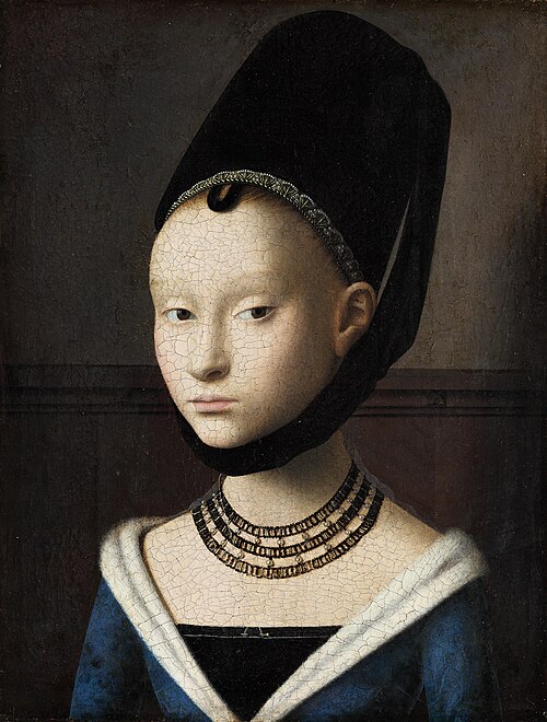 Portrait of a Young Girl by Petrus Christus