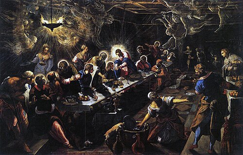 Last Supper by Jacopo Tintoretto
