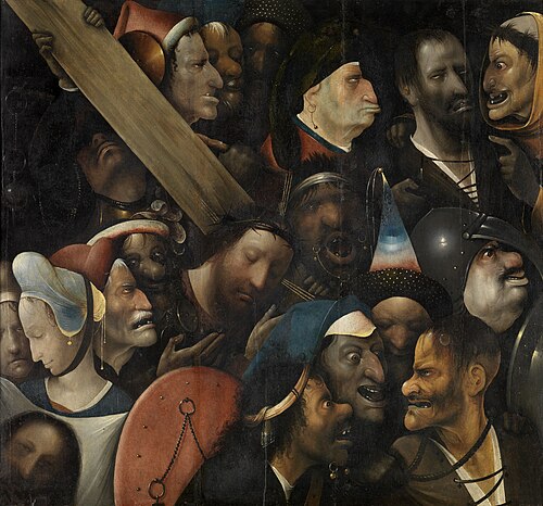 Christ Carrying the Cross by Hieronymus Bosch