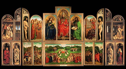 Ghent Altarpiece by Hubert van Eyck